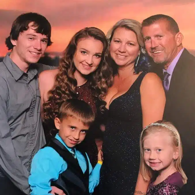 The Smith family, owners of SmithBuilt Roofing & Exteriors